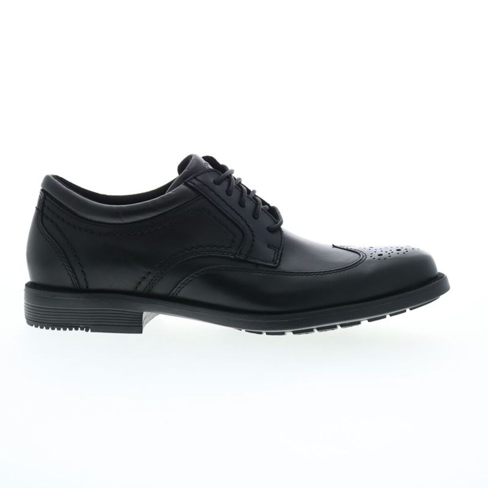 Rockport Mens Isaac Wingtip Black Shoes (NWT)
